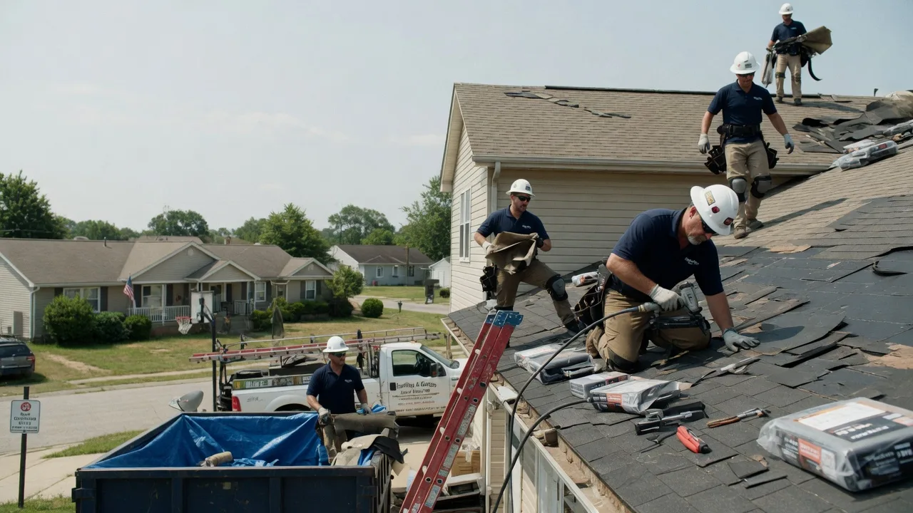 Roof Replacement in Huntingburg, IN near me